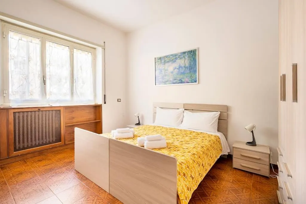 44Oz Apartment With Terrace In Monteverde Rzym